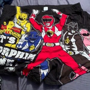 Power rangers boxers/sleep shorts